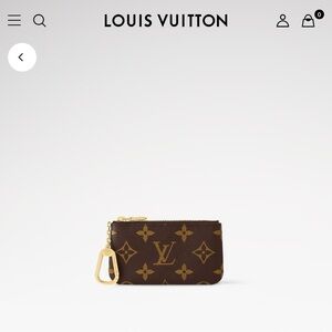 Louis Vuitton Monogram Canvas Key Pouch